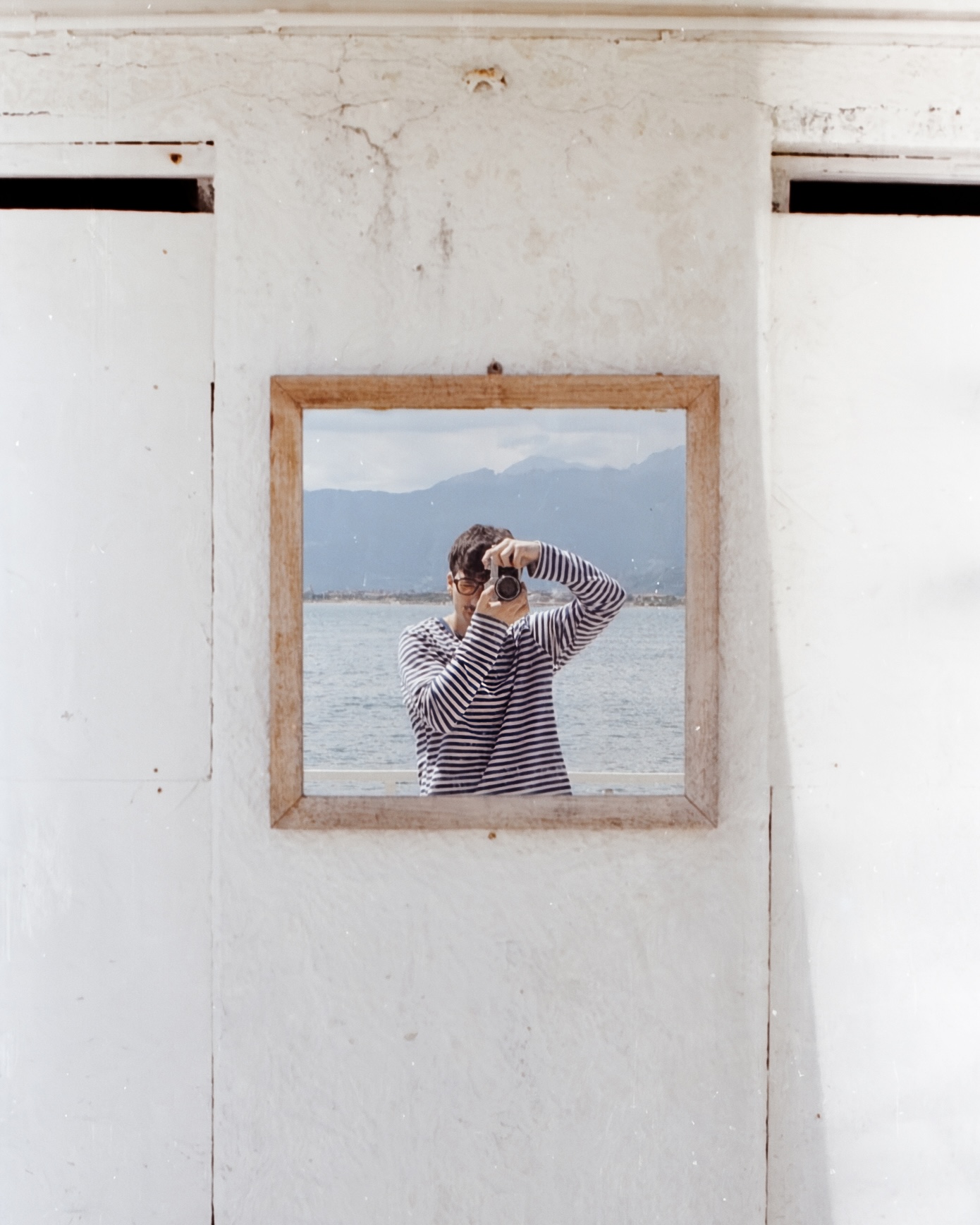 Giovanni Paracini — self-portrait in a mirror